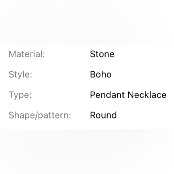 NATURAL GEMSTONE NECKLACE